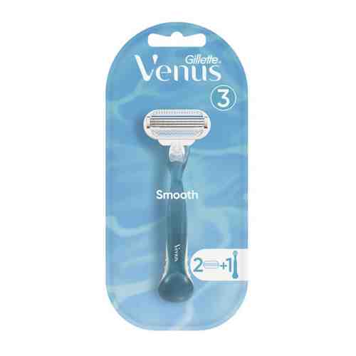 Станок для бритья Venus Smooth с тремя лезвиями 1 штука арт. 3419945
