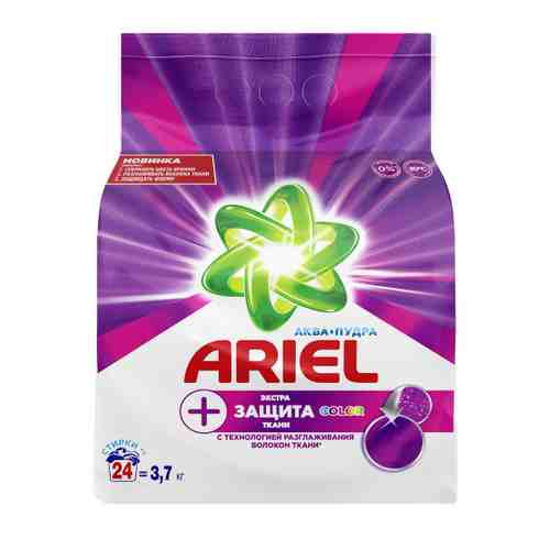 Стиральный порошок Ariel Экстра защита ткани и цвета 3.7 кг арт. 3508599