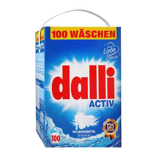 Стиральный порошок Dalli Activ для стирки белого и цветного средне и сильнозагрязненного белья 6.5 кг арт. 3493615