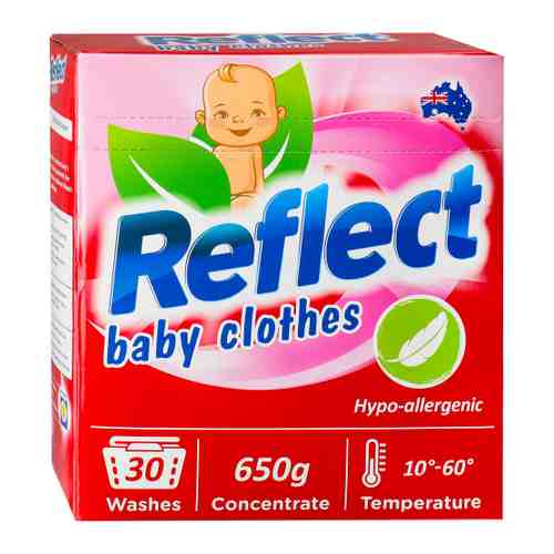 Стиральный порошок Reflect Baby Clothes для детского белья концентрированный 650 г арт. 3175463
