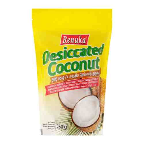 Стружка кокосовая Renuka Desiсcated Coconut с повышенным содержанием жиров 250 г арт. 3456944