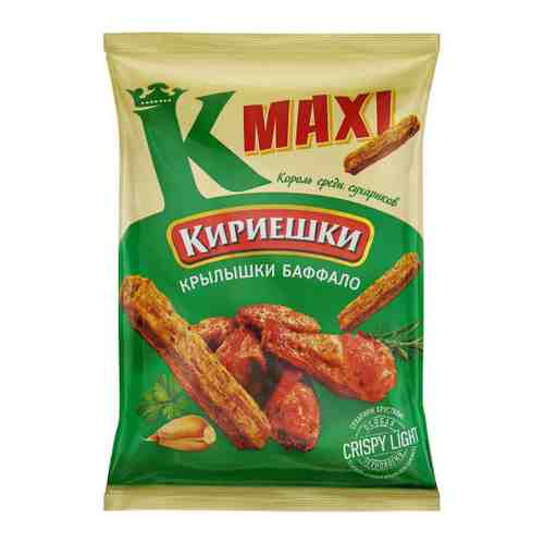 Сухарики Кириешки Maxi со вкусом крылышек баффало 60 г арт. 3480689