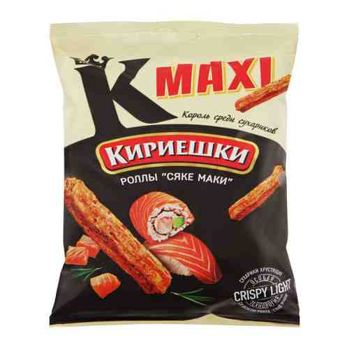 Сухарики Кириешки Maxi со вкусом ролл сяке маки 60 г арт. 3480733
