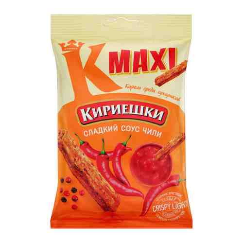 Сухарики Кириешки Maxi со вкусом сладкого чили 60 г арт. 3480721