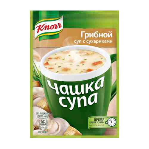 Суп Knorr грибной с сухариками Чашка супа 15.5 г арт. 3055327