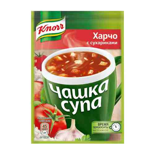 Суп Knorr харчо с сухариками Чашка супа 13.7 г арт. 3055330
