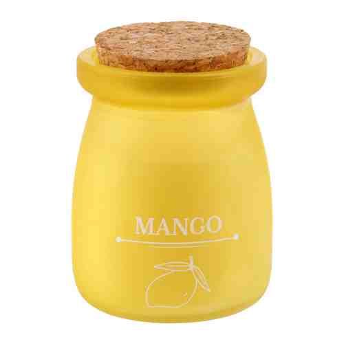 Свеча ароматическая Magic Home декоративная парафиновая с ароматом манго 5.4х5.4х7.3 см арт. 3423262