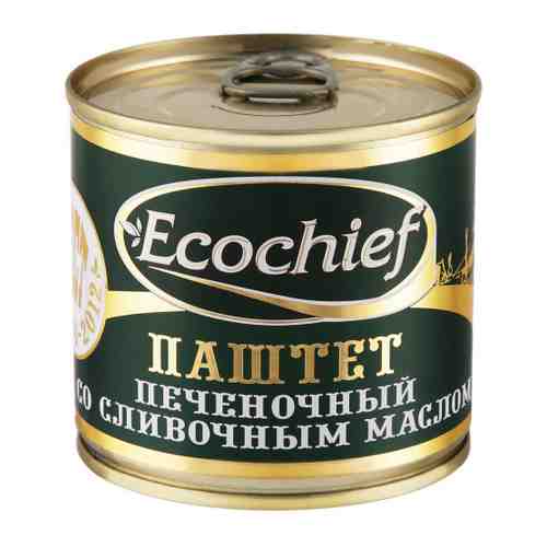 Паштет Ecochief Печеночный со сливочным маслом ГОСТ 250 г арт. 3481094