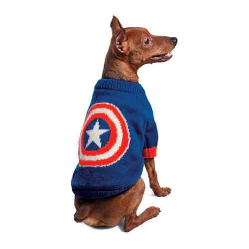 Свитер Triol Marvel Капитан Америка для собак M 30 см арт. 3420023