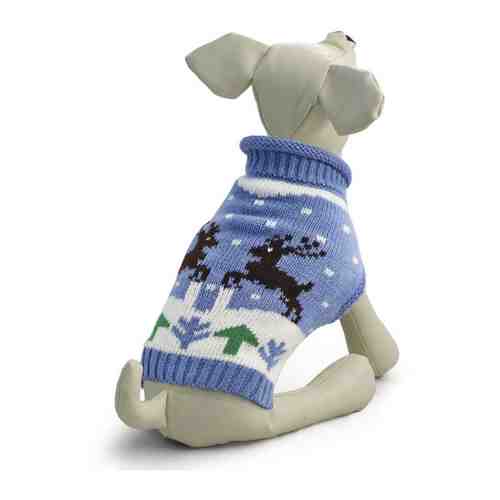 Свитер Triol Олени голубой для собак XL 40 см арт. 3419995