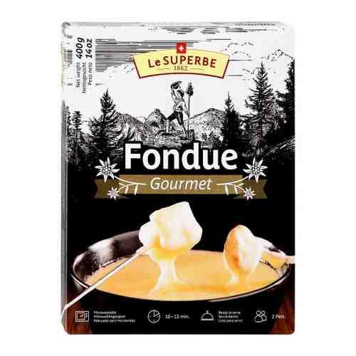 Сыр для фондю LeSuperbe Швейцарское Фондю 40% 400 г арт. 3371829