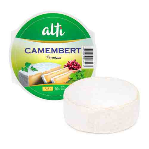 Сыр мягкий Alti Камамбер Premium 50% 125 г арт. 3439008