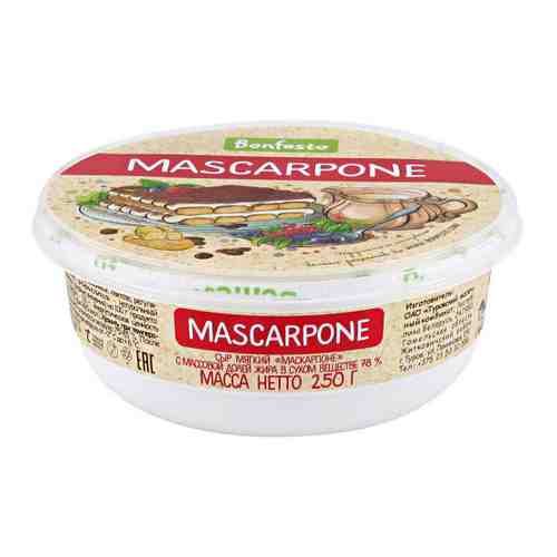 Сыр мягкий Bonfesto Маскарпоне 78% 250 г арт. 3250341