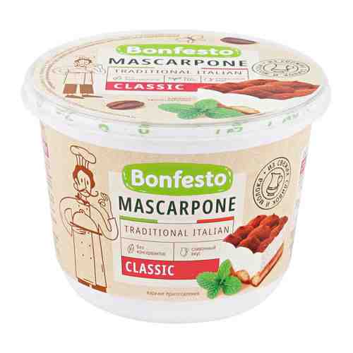 Сыр мягкий Bonfesto Маскарпоне 78% 500 г арт. 3250343