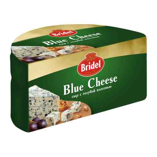 Сыр мягкий Bridel Blue Cheese с голубой плесенью 51% 1.0-1.3 кг арт. 3417741