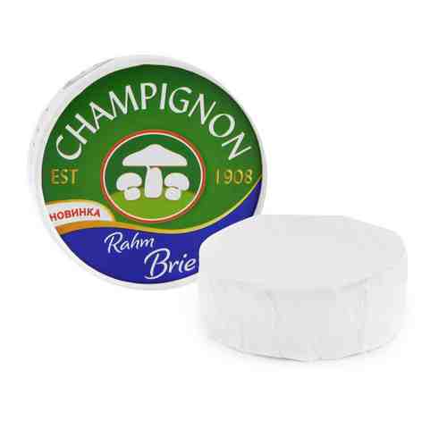 Сыр мягкий Champignon Бри сливочный с белой плесенью 60% 125 г арт. 3495290