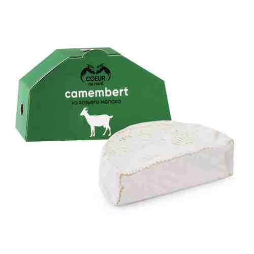 Сыр мягкий Coeur du Nord Камамбер с плесенью из козьего молока 50% 90 г арт. 3493785