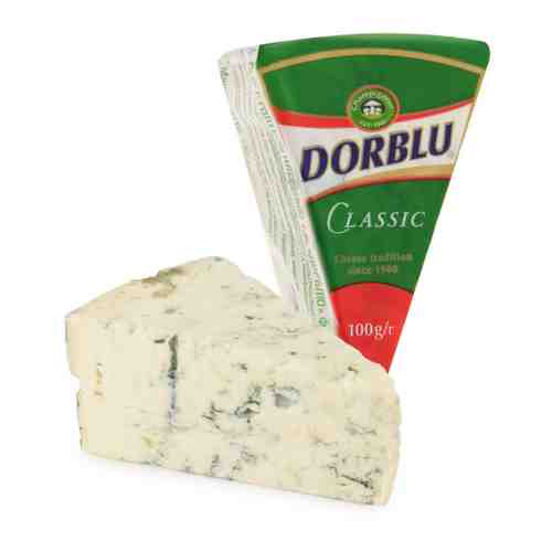 Сыр мягкий Dorblu Classic с голубой плесенью 50% 100 г арт. 3314185