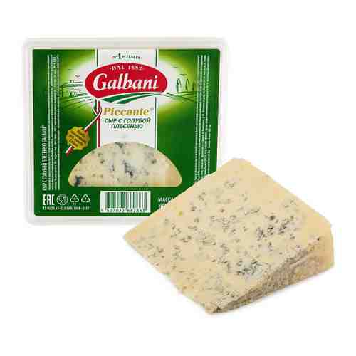 Сыр мягкий Galbani Piccante с голубой плесенью 62% 125 г арт. 3393325
