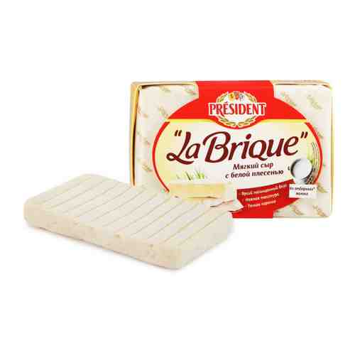 Сыр мягкий President La Brique с белой плесенью 45% 200 г арт. 3405970