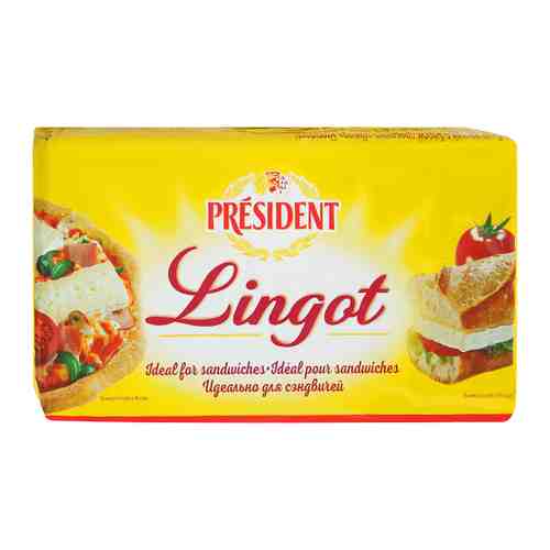 Сыр мягкий President Линго с белой плесенью 60% 0.85-1.2 кг арт. 3417690
