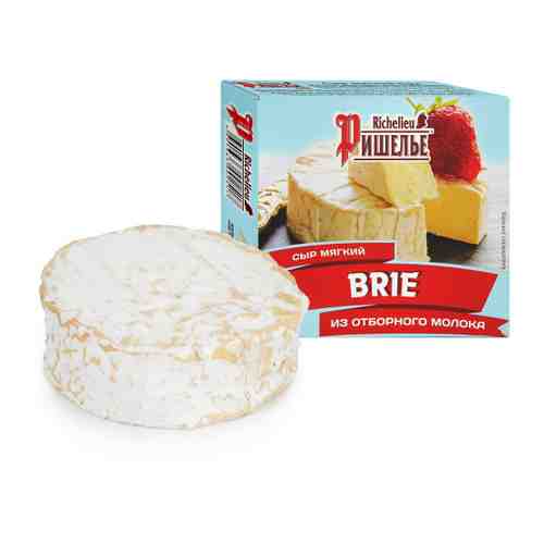 Сыр мягкий Ришелье Brie из отборного молока 45% 125 г арт. 3369736