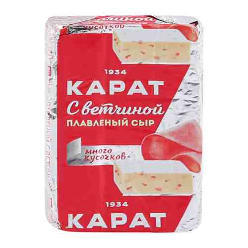 Сыр плавленый Карат с ветчиной 45% 90 г арт. 3425114