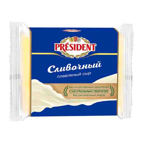 Сыр плавленый President сливочный нарезка 40% 150 г арт. 3150453