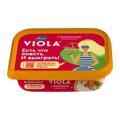 Сыр плавленый Valio Viola с лисичками 50% 200 г арт. 3296584