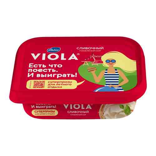 Сыр плавленый Valio Viola сливочный 50% 200 г арт. 3264545