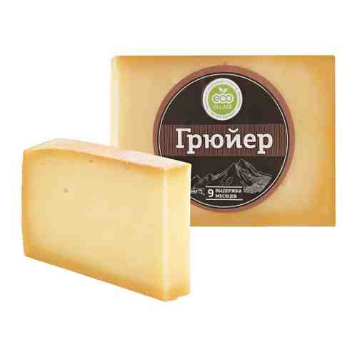 Сыр полутвердый Eco Village Грюйер Патрис Норман 45% 200-300 г арт. 3440863