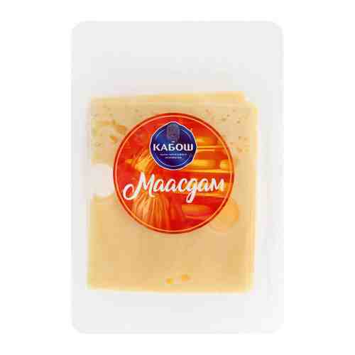 Сыр полутвердый Кабош Маасдам 45% 125 г арт. 3512850