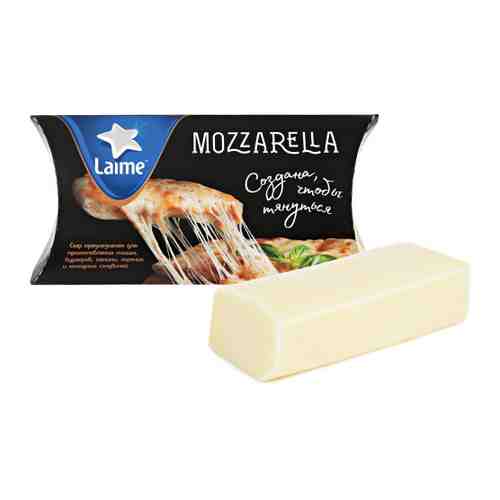 Сыр полутвердый Laime Моцарелла 45% 185 г арт. 3446631
