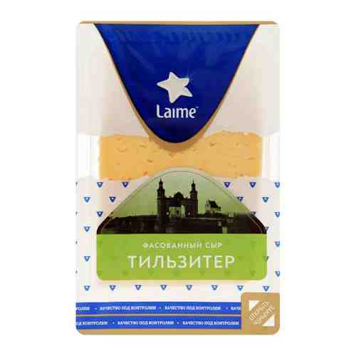 Сыр полутвердый Laime Тильзитер нарезка 50% 150 г арт. 3244875