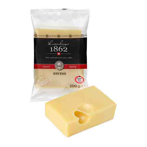 Сыр полутвердый Lustenberger 1862 орехово-сладкий 50% 200 г арт. 3367348