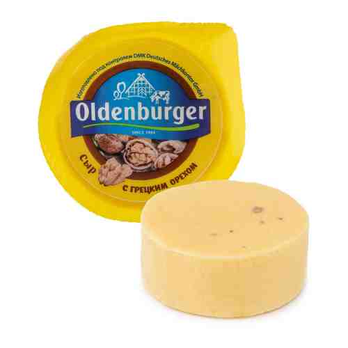 Сыр полутвердый Oldenburger с грецким орехом 50% 350 г арт. 3507622