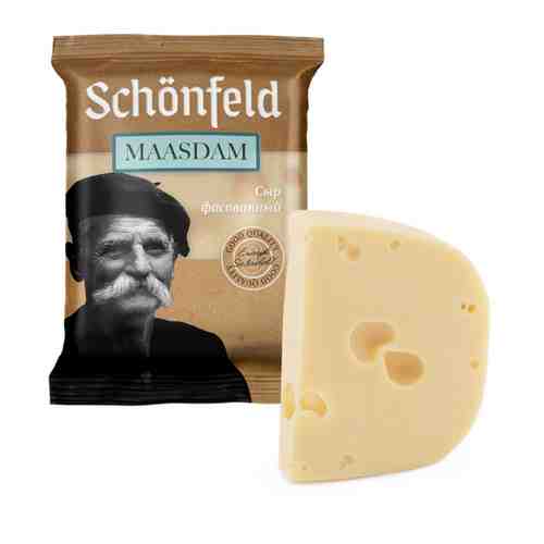 Сыр полутвердый Schonfeld Маасдам 45% 200 г арт. 3511562