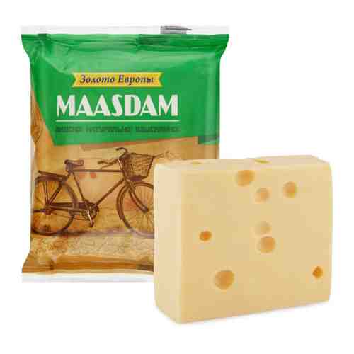 Сыр полутвердый Золото Европы Маасдам  45% 240 г арт. 3417792