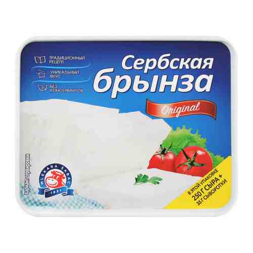 Сыр рассольный Mlekara Sabac Сербская брынза 45% 285 г арт. 3250351