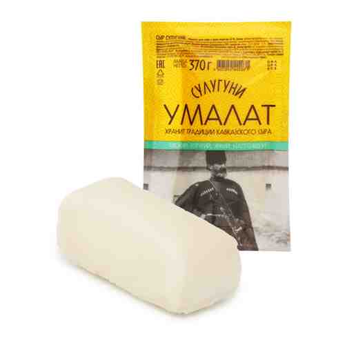 Сыр рассольный Умалат Сулугуни 45% 370 г арт. 3280996
