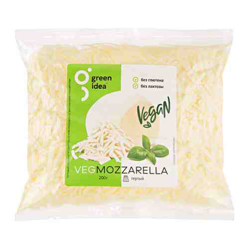 Сыр растительный Green Idea Моцарелла тертый 200 г арт. 3408587