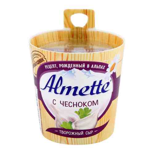 Сыр творожный Almette с чесноком 60% 150 г арт. 3076724