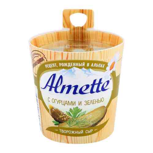 Сыр творожный Almette с огурцами и зеленью 60% 150 г арт. 3078552