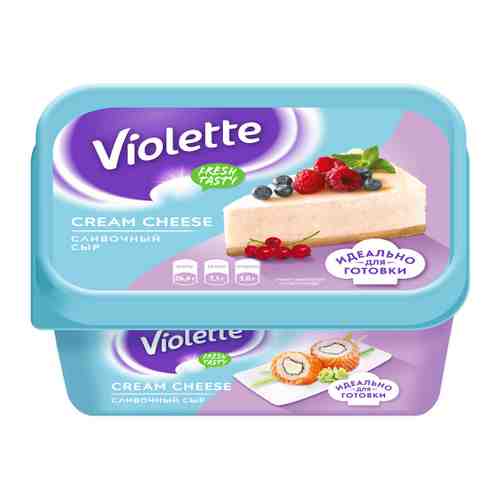 Сыр творожный Violette сливочный 70% 400 г арт. 3351800
