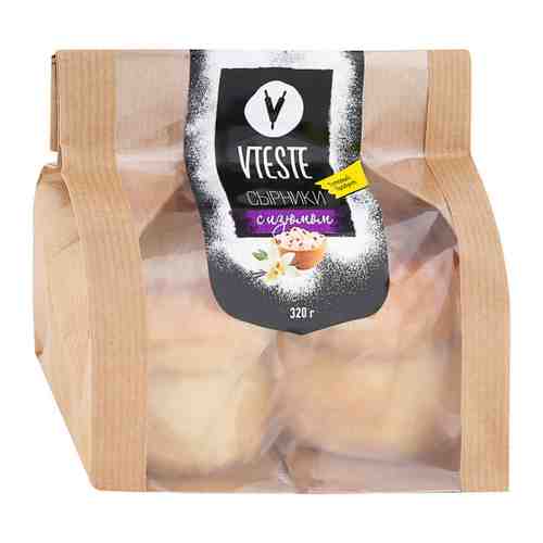 Сырники Vteste из творога жареные с изюмом замороженные 320 г арт. 3404902