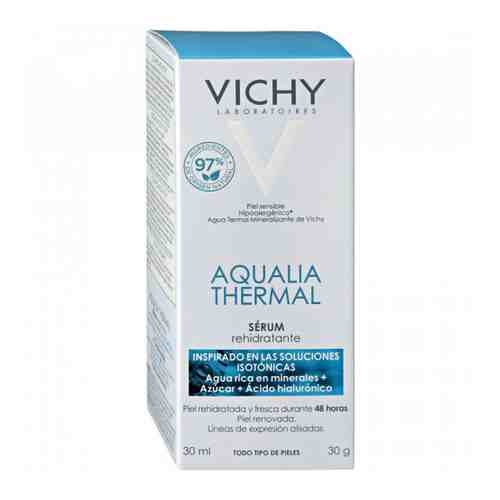 Сыворотка для всех типов кожи Vichy Аквалия Термаль увлажняющая 30 мл арт. 3358116