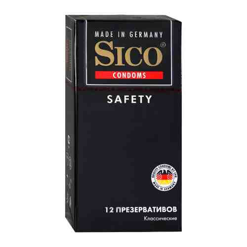 Презервативы Sico Safety классические 12 штук арт. 3328061