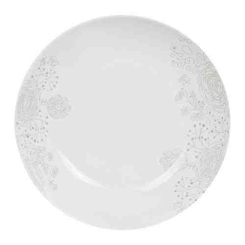 Тарелка десертная Milvis Нежность 100% фарфор 19 см арт. 3442910
