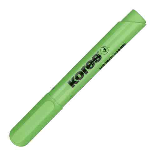 Текстовыделитель Kores зеленый (толщина линии 1.0-4.0 мм) арт. 3400964