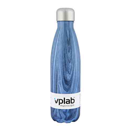 Термо-бутылка VpLab Blue Wood Голубое дерево из нержавеющей стали 500 мл арт. 3403053